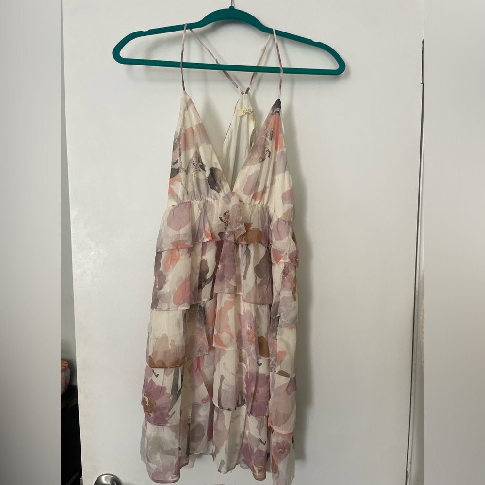 NWT Illa Illa Mini Ruffle Dress Size S